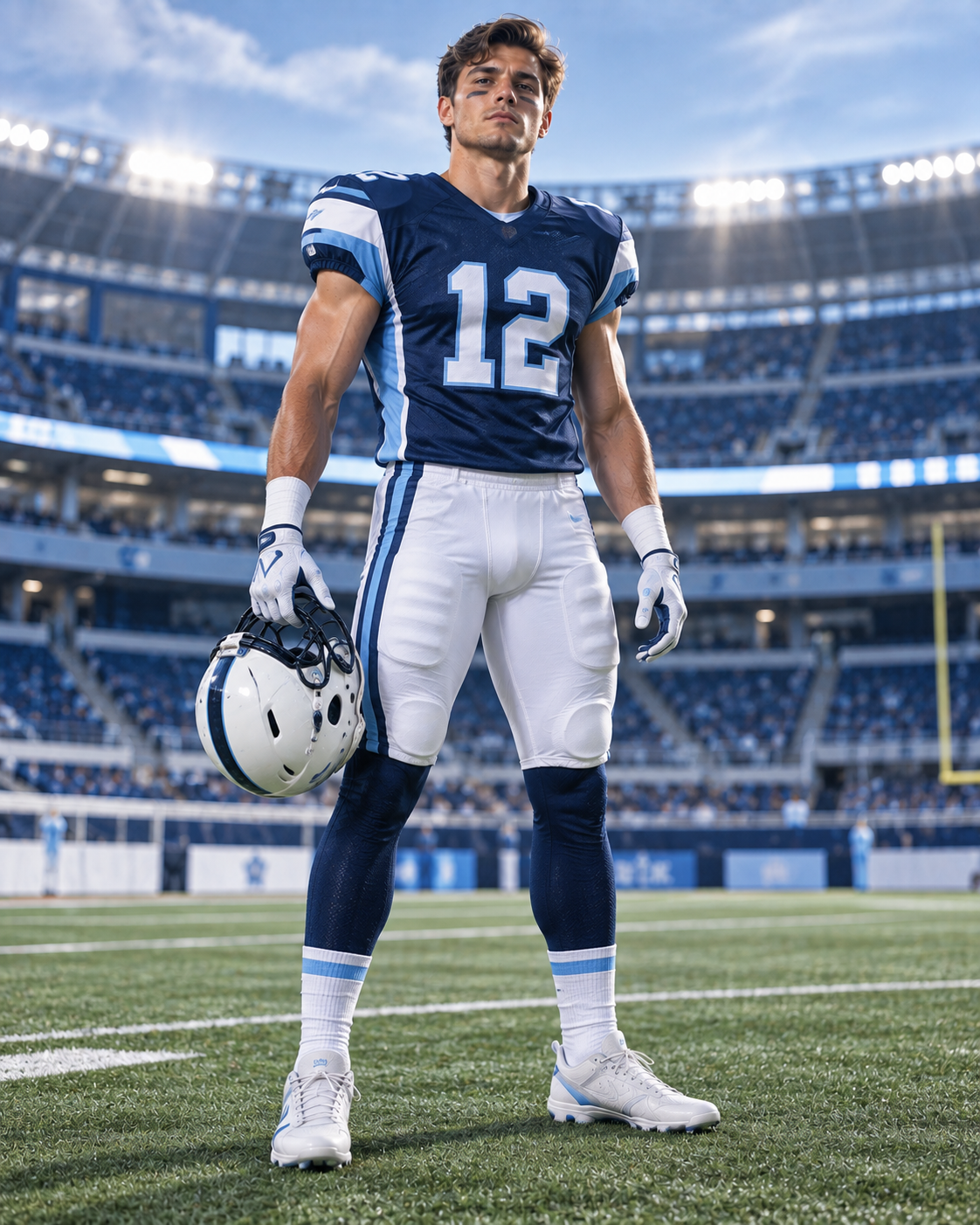Custom American football uniforms