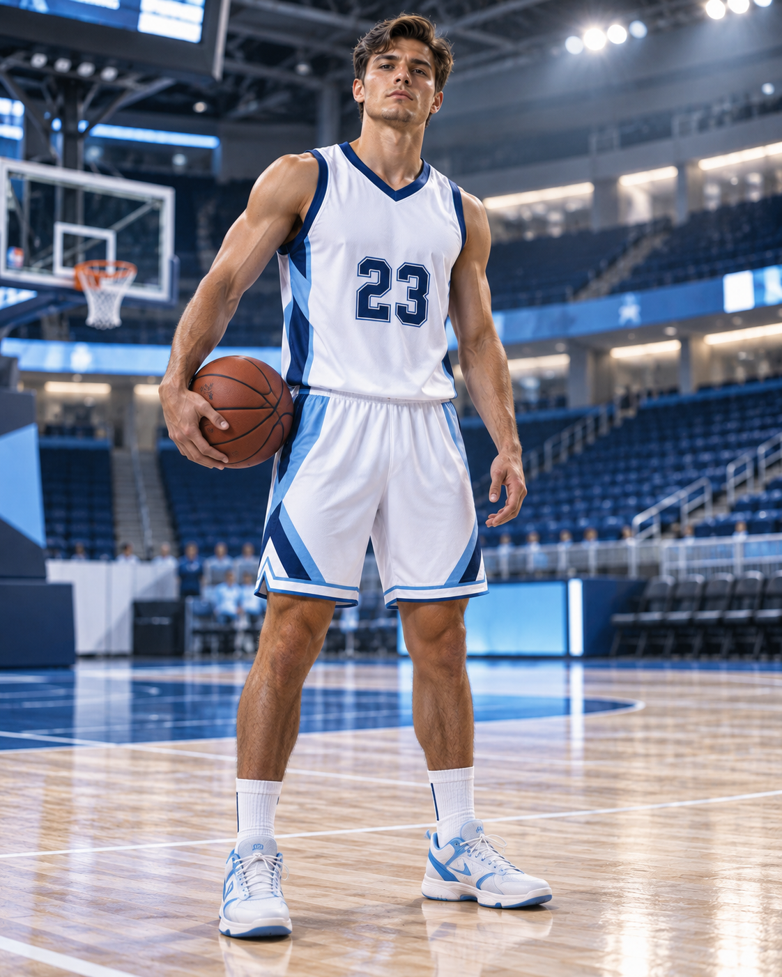Custom basketball uniforms