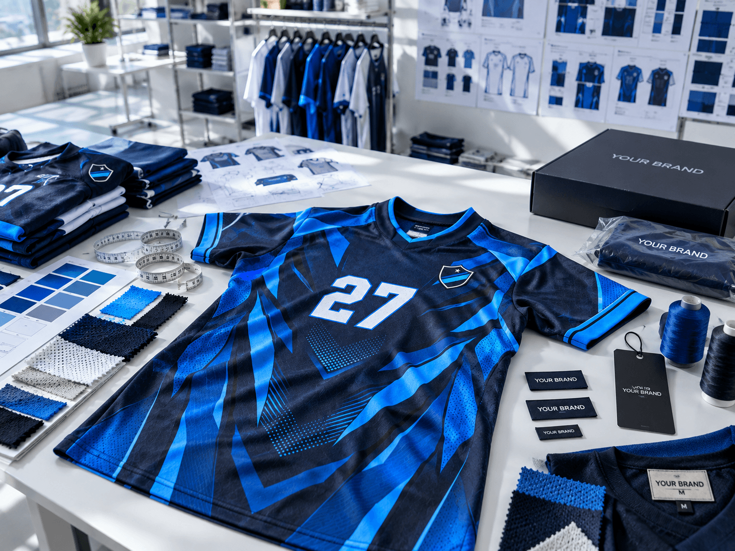 Private label custom sportswear development