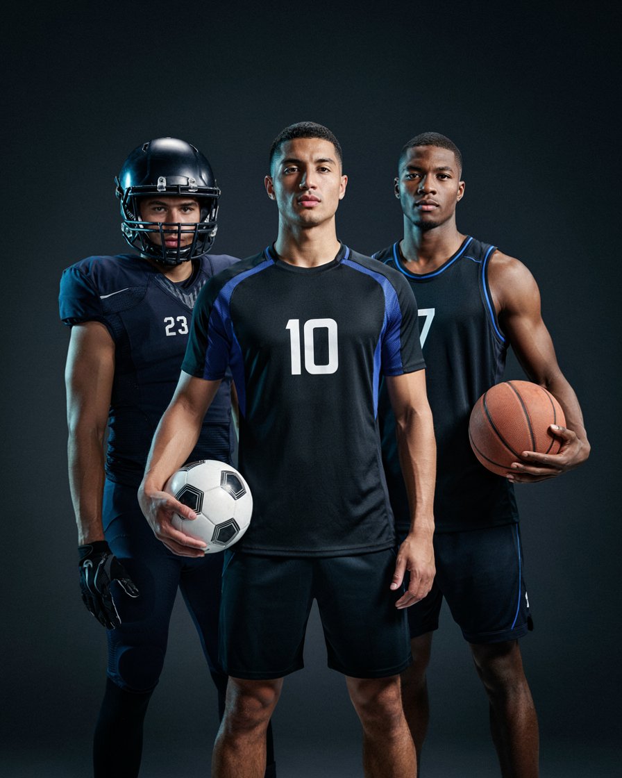 Custom sportswear manufactured by GHS Custom Gear