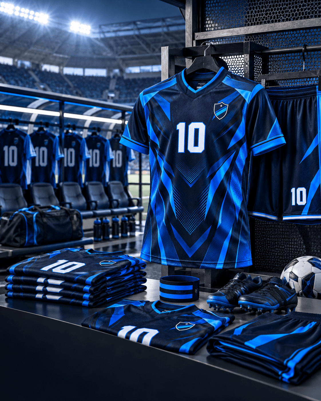 Custom soccer uniform manufacturing project