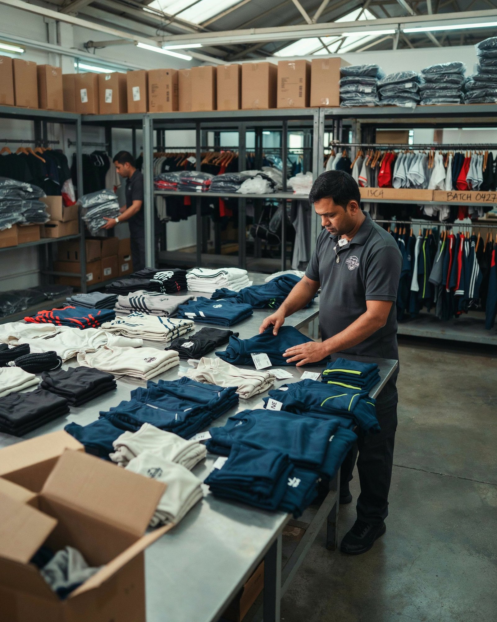 Bulk custom sportswear supply and private label manufacturing for distributors