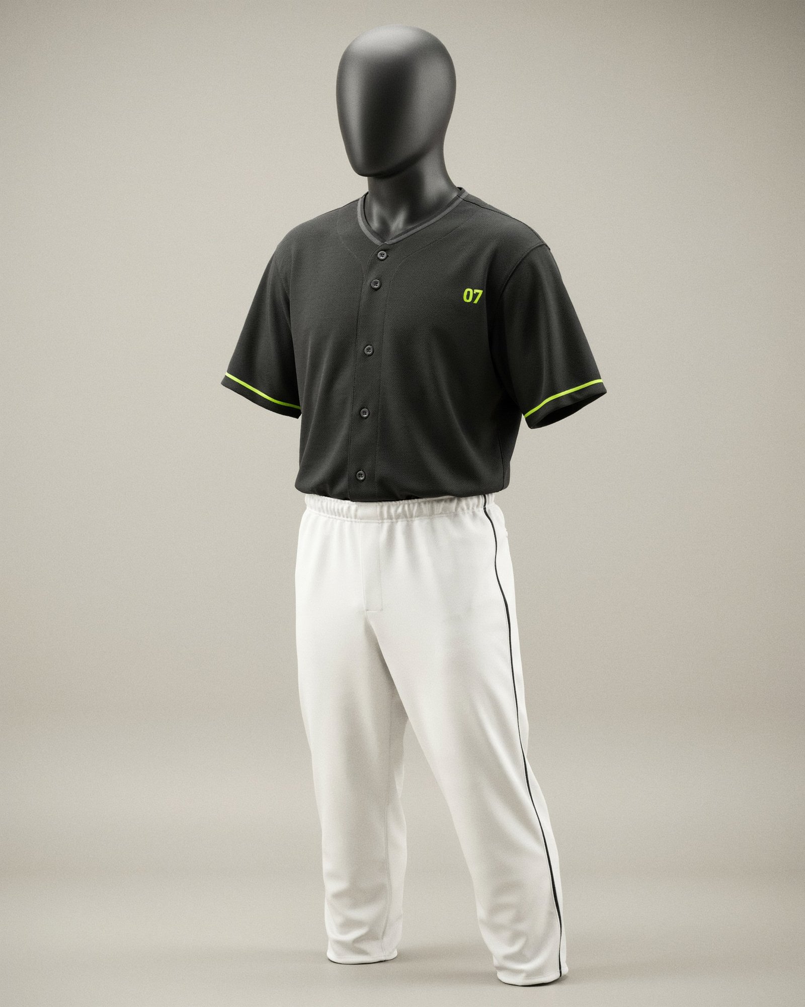 Custom baseball jersey and pants